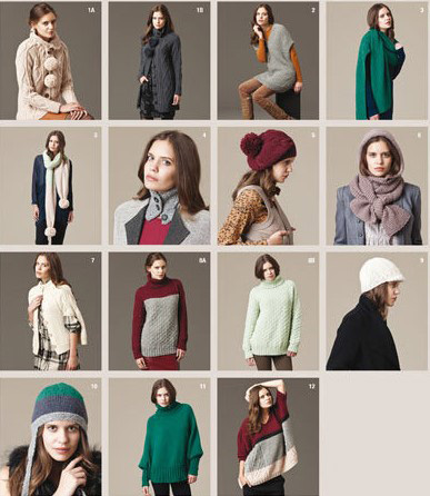 Designs inside Patons Jet Book 1314